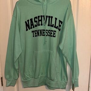 Mint Green Nashville Tennessee Hoodie